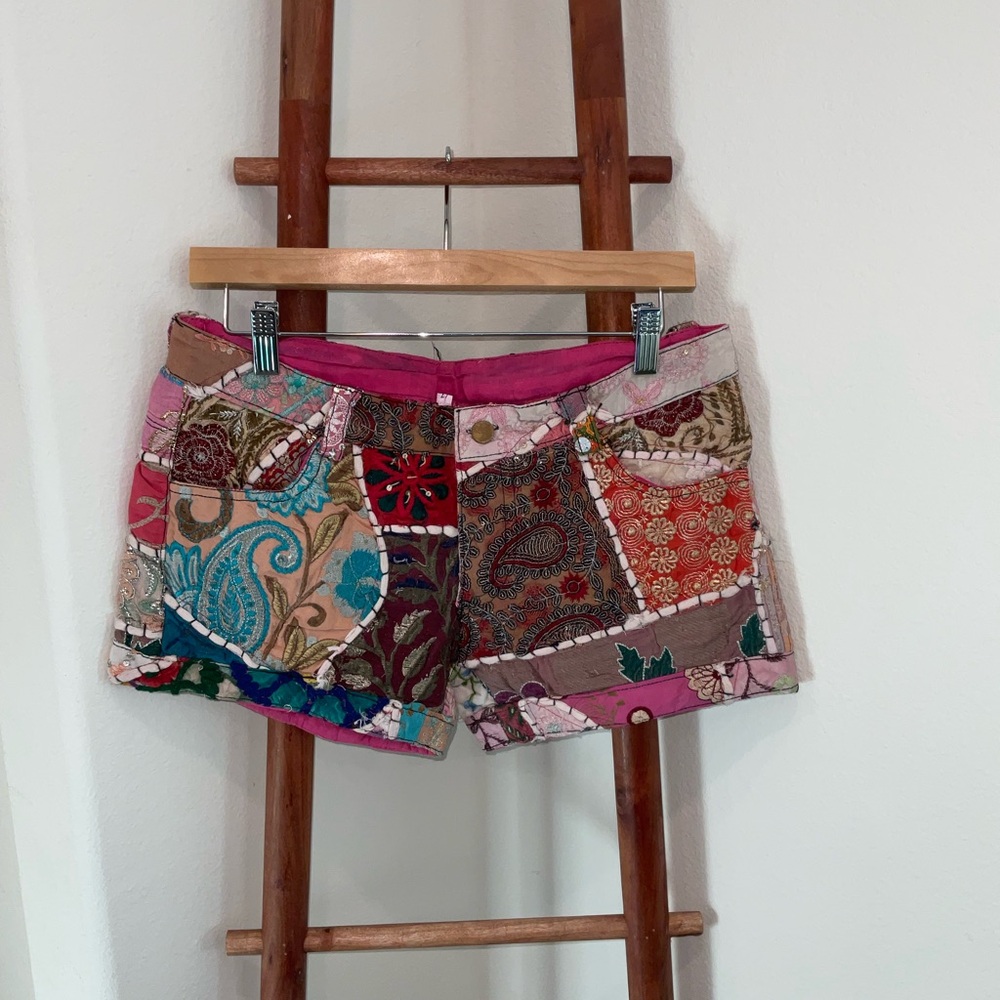 RAJ Colorful Patchwork Women Shorts